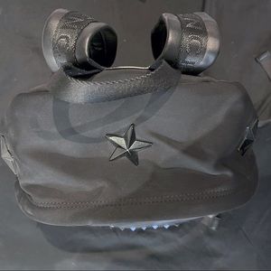 Authentic Givenchy Black Studded Leather Backpack